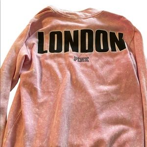 Rare Victoria’s Secret Pink quarter zip sweatshirt from London